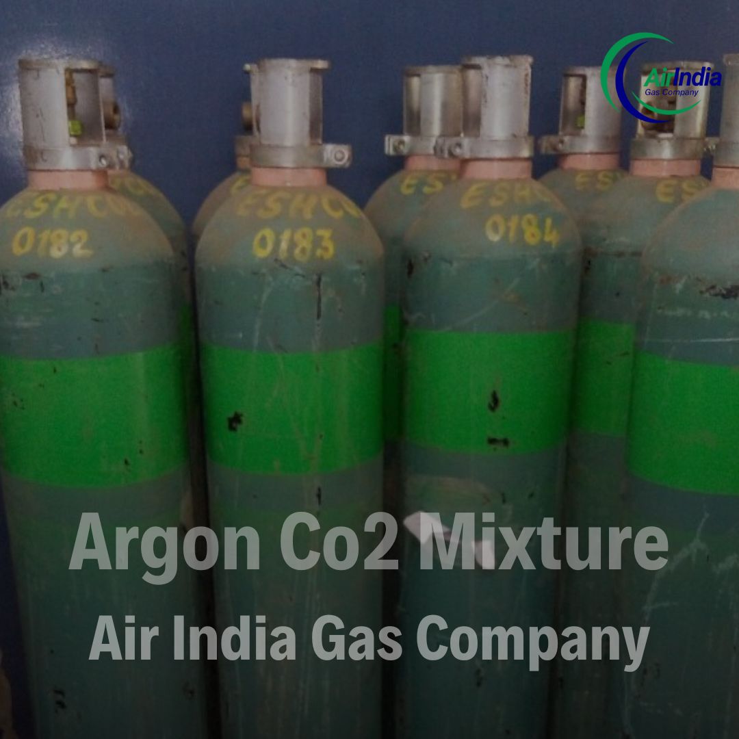 argon co2 gas mixture cylinder